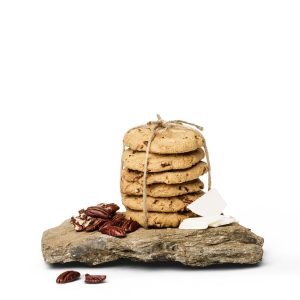 Pecan Nut & White Chocolate Cookies